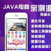 JAVA商城源码实现B2B2C商城类小程序（ APP PC 小程序 微商城）