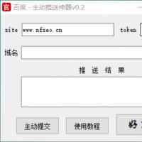 百度主动seo推送软件工具插件【带配套教程】